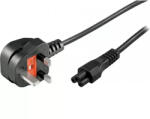 Deltaco DEL-109F-UK tápkábel Fekete 3 M BS 1363 IEC C5 (DEL-109F-UK)