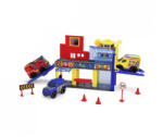 Dickie Toys Set masinute cu stație de urgență, Micro SOS Station, 3 ani+ (143CBF)