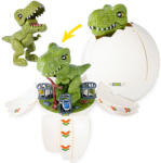 MalPlay Jucarie interactiva 2 in 1 pista masinute Dinozauri, 3 ani+ (14B47C)