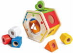Hape Jucărie de Sortare cu Formel Early Explorer, lemn, 1-3 ani+ (14A432)
