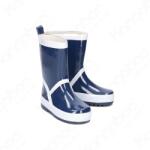 Playshoes Cizme de cauciuc, băieți, bleu dungi albe, 30/35 albastru marin/marină (115112)