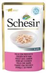 Schesir Csirke sonkával macskaeledel-kiegészítő 50 g