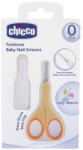 Chicco Körömvágó Kerekített Hegyű Narancssárga - Biztonságos Körömvágás Babáknak, Precíz és Kímélő Kialakítás