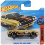 Mattel Hot Wheels: 70 Dodge HEMI Challenger mașinuță aurie 1/64 - Mattel (5785/JJJ07)