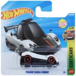 Mattel Hot Wheels: Mașinuță albă Pagani Zonda Cinque 1/64 - Mattel (5785/JJH34)