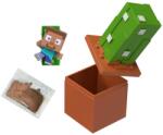 Mattel Figurină surpriză Minecraft într-un recipient de depozitare - Cactus - Mattel (HTK99/JKF67) Figurina