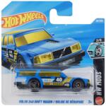 Mattel Hot Wheels: Volvo 240 Drift Wagon / Bolid de Derapaj mașinuță albastră 1/64 - Mattel (5785/JJJ36)