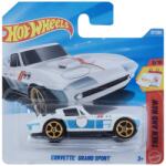 Mattel Hot Wheels: Corvette Grand Sport alb, mașinuță vintage 1/64 - Mattel (5785/JJJ58)