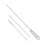 AKUKU szívószál és csőtisztító kefe szett - Szürke