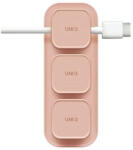 Uniq Pod Mag mágneses kábelrendező + base halvány rózsaszín (UNIQ-POD-PINK)