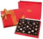 Bolci Diamond Tej- és Fehércsokoládé Praliné Válogatás Piros Díszdobozban Táskával 285g