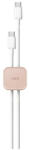 Uniq Pod öntapadós kábelrendező 8 db pasztell rózsaszín (UNIQ-PODBUN-PINK)
