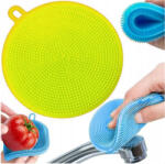 Verk Group Mosó Szilikon Szivacs, mosogató, pohár, zöldség, palack, 11cm (MYJKA SILIKONOWA GĄBKA ZMYWAK )