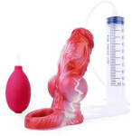 ExtendMyDick Disty Squirt Sleeve - prémium maszturbátor 11 x 4, 5 cm