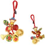  Amuleta breloc Feng Shui Tai Sui Wu Lou 10 cm protectie si echilibru energetic