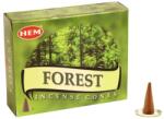 HEM Conuri Parfumate HEM Forest Incense Cones - pentru relaxare si armonie ambientala - 1 Set 10 Buc