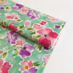  Viszkóz ECOVERO Flowers design B digital print