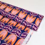  Viszkóz ECOVERO Flowers Celia cobalt