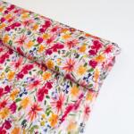  Viszkóz DOBBY Flowers digital print