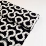  Viszkóz STRETCH Abstract black