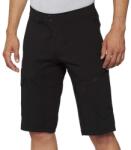 100% Speedlab Rövid kerékpáros nadrág kantár nélkül - RIDECAMP - fekete