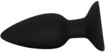 Guilty Toys Medium Anal Plug, Silicon, Black, 9.8cm