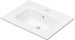 Fluminia Lavoar pentru mobilier Fluminia, din ceramică, slim, alb, 60 x 46 cm (LAV-60 ALB)