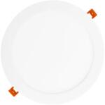 Well Panou LED Well rotund 24W, 302mm, lumina naturala, 1800lm (LEDPRN-3024-SMOOTH-WL)