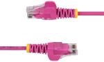 StarTech Patch Cord StarTech N6PAT25CMPKS, CAT6, UTP, 0.25 m, Pink (N6PAT25CMPKS) - flax