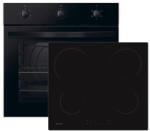 Candy FIDC N502 beépíthető sütő + Candy CH64CCB/4U2 beépíthető kerámia főzőlap