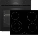 Beko BBIE17300B beépíthető sütő + Beko HIC64402 beépíthető kerámia főzőlap