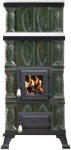 eSemineu Smarald terracotta stove with marble 7kW
