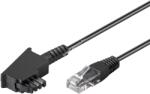 Goobay TAE-F RJ45 DSL VDSL routerkábel 15m cink vezeték