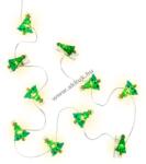 Goobay 10db LED fotóklipszes égősor C (bébi méret) elemmel melegfehér