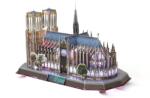 CubicFun 3D Пъзел Cubic Fun от 149 части и LED светлини - Notre Dame de Paris (L173h)