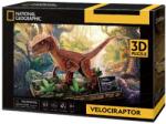 CubicFun 3D Пъзел Cubic Fun от 63 части - Велокираптор (DS1053h)