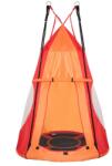  TIMELESS GARDEN Fészekhinta 110 cm-es piros sátorral (HOP1001106-2)