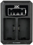 JJC DCH-E6T USB Dual akkumulátor töltő (DCH-E6TC)