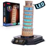 CubicFun 3D пъзел Cubic Fun от 42 части - Кулата в Пиза, с LED светлини (L535h)