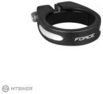 FORCE nyeregcső bilincs, 34, 9 mm, fekete, OEM