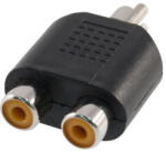 PremiumCord 2X RCA anya - RCA apa adapter (KJR-05) (KJR-05)