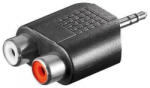 PremiumCord 2X RCA anya - 3.5 jack apa stereo adapter (KJR-04) (KJR-04)