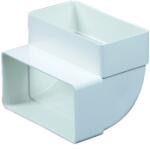  Műanyag Laposcsatorna Könyök függőleges 60x204mm (8282)