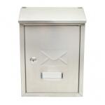 BRECKNER Cutie postala inox 320X230X90mm cu 2 chei si accesorii de prindere