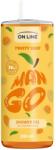 On Line Forte Sweeden Fruity Shot Mango tusfürdő, 390 ml, mangó, kivi és kókusz kivonattal (159410)