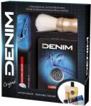 Denim Eredeti ajándékkészlet: Borotválkozás utáni lotion, 100 ml + Borotvakrém, 100 ml + Borotvakrém
