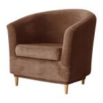 Meble OdNowa Klubfotel huzat, OdNowa Furniture, velúr, barna, 30x40cm (convivum_5905080705546)