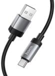 hoco. X117 cablu de date USB - Type-C, șiret, NEGRU (X117_USB_C_B)
