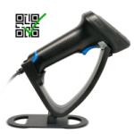 POLPOS Cititor de coduri de bare 2D POLPOS PS-100 cu suport (cu fir)