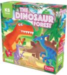 KS Games Puzzle KS Games din 12 piese- Pădurea Dinozaurilor (PRS32703) Puzzle